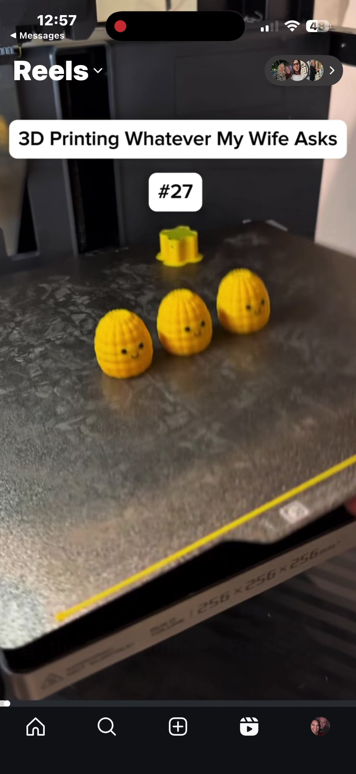 3D Printed CORN Clickers